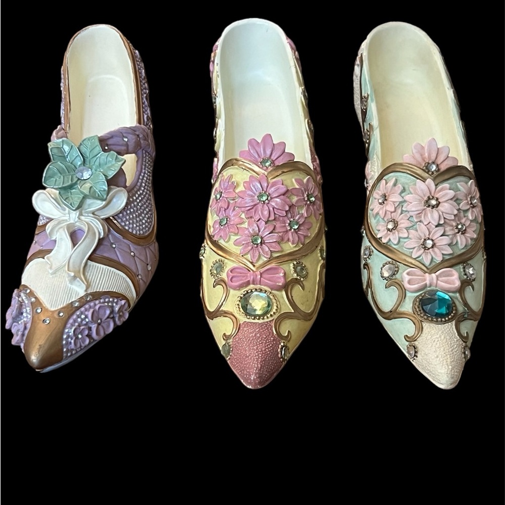 Victorian style collectible shoes